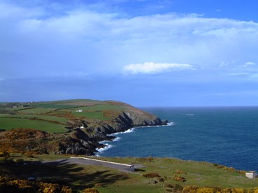 This photo of the Isle of Man's beautiful coastline on a sunny day (!) was taken by an unknown Australian photographer.  